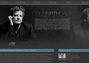科林•費爾斯（Colin Firth）官網