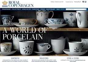 皇室哥本哈根（RoyalCopenhagen）官网