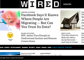 《连线》Wired官网