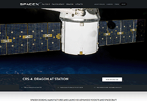 SpaceX公司官网