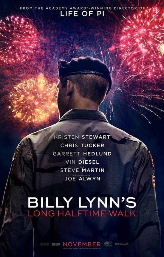 2016年欧美8.6分战争片《比利·林恩的中场战事》BD中英双字