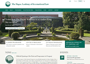 海牙国际法学院官网