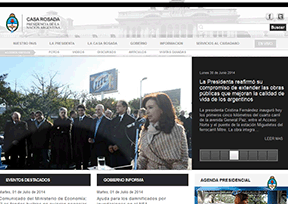 阿根廷总统府官网