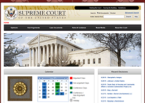 美国最高法院官网