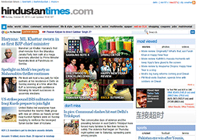 《印度斯坦时报》官网