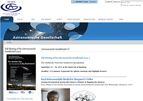 德国天文学会官网
