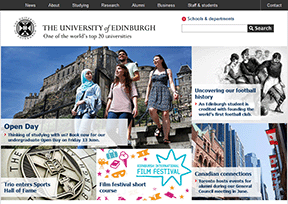 爱丁堡大学官网