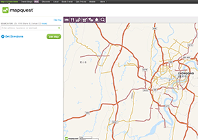Mapquest地图官网