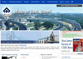 印度钢铁管理局公司官网