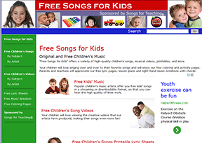儿童歌曲网官网