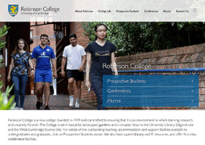 剑桥大学罗宾森学院官网