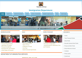 肯尼亚移民局官网
