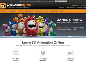 Animation Mentor官网