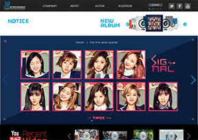 JYP娱乐公司官网