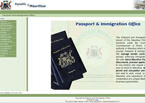 毛里求斯护照与移民局官网