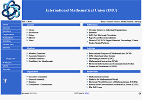 国际数学联盟官网