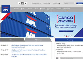 APL美国总统船公司官网