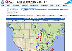 美国国家航空气象中心官网