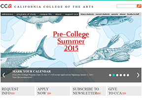 加州艺术学院(CCA)官网