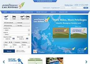 老挝航空公司官网