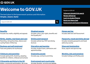 英国政府官网