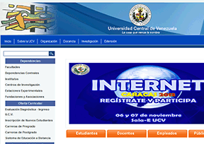 委内瑞拉中央大学官网