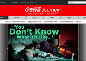 可口可乐公司（Coca-Cola Company）官网