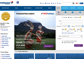 马来西亚航空公司官网