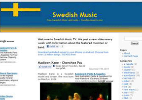 瑞典音乐官网