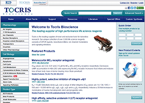 Tocris生物科技公司官网