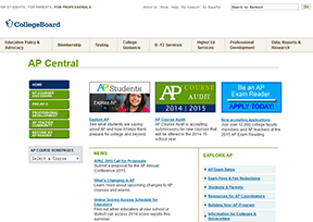 AP考试官网