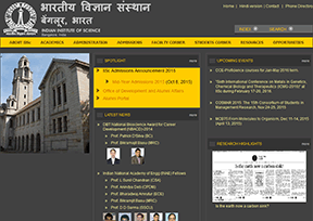 印度科学理工学院官网