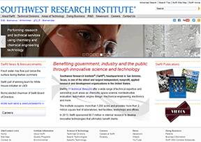 美国西南研究院（SwRI）官网
