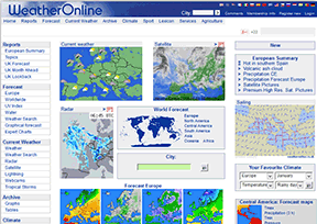 欧洲天气在线网官网