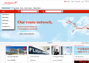 奥地利航空公司官网