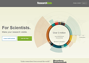 ResearchGate——研究之门官网