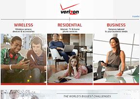 威瑞森电信（Verizon）官网