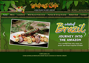 热带雨林餐厅官网
