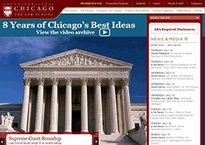 芝加哥大学法学院官网