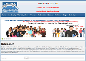 南非移民局官网