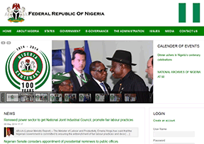 尼日利亚政府官网
