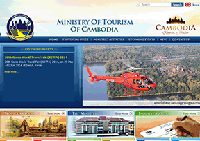 柬埔寨旅游部官网