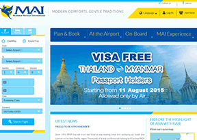 缅甸国际航空公司官网