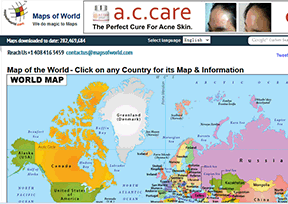 世界地图（Maps of World）官网