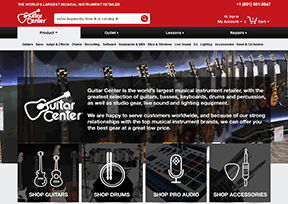 吉他中心_Guitar Center官网