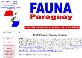 巴拉圭动物区系官网