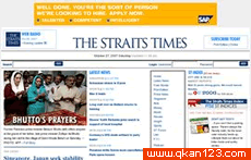 新加坡海峡时报官网